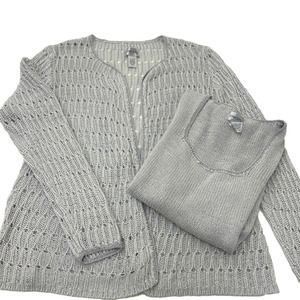 CHICOS twin set.